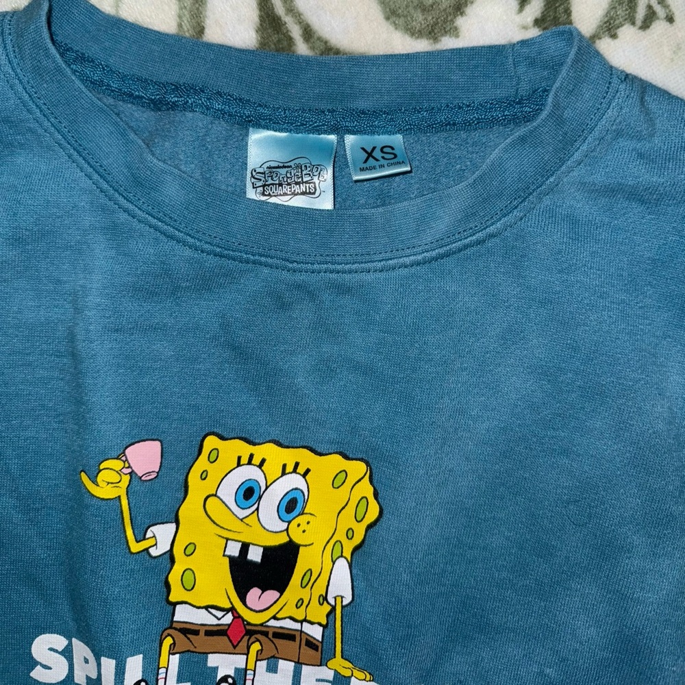 SpongeBob SquarePants tie dye sweater